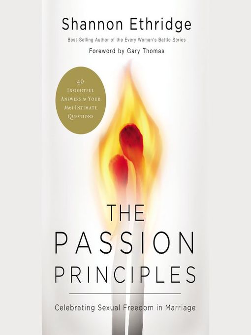 Title details for The Passion Principles by Shannon Ethridge - Available